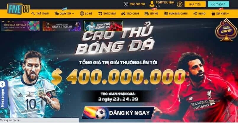 Five88 liên kết với hầu hết các ngân hàng lớn tại Việt Nam