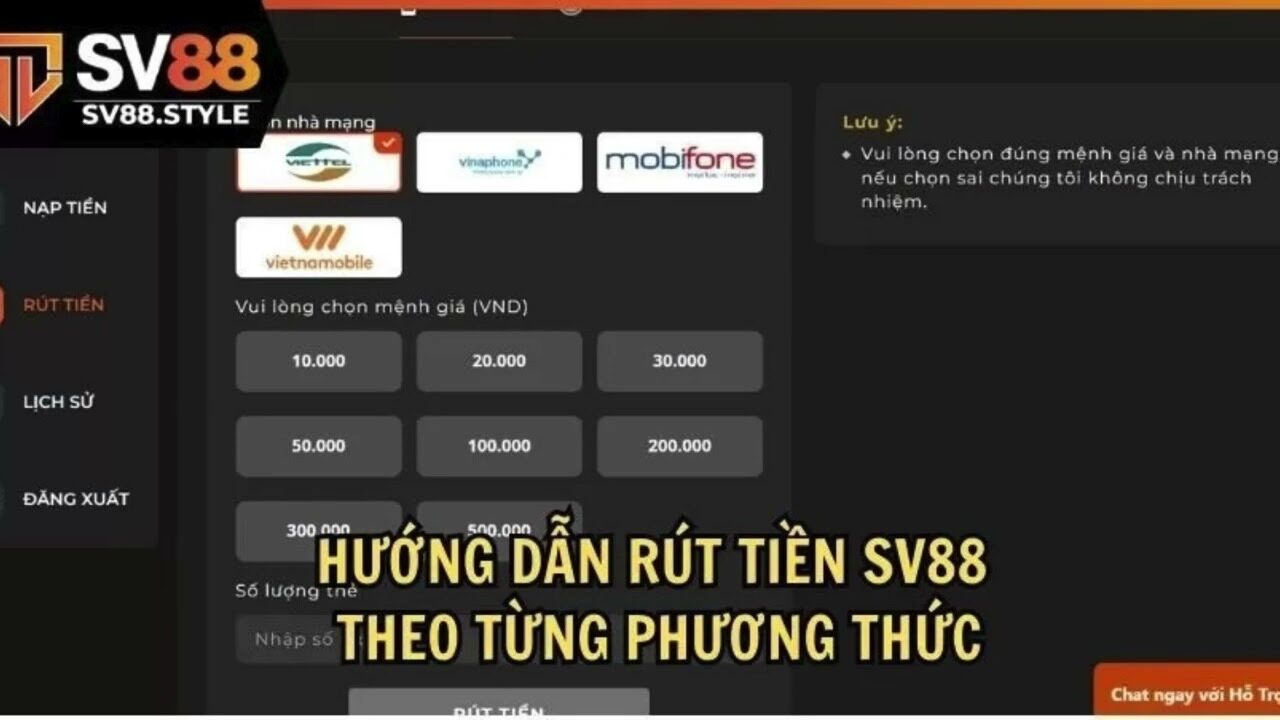 Điều kiện cần đáp ứng trước khi rút tiền sv88