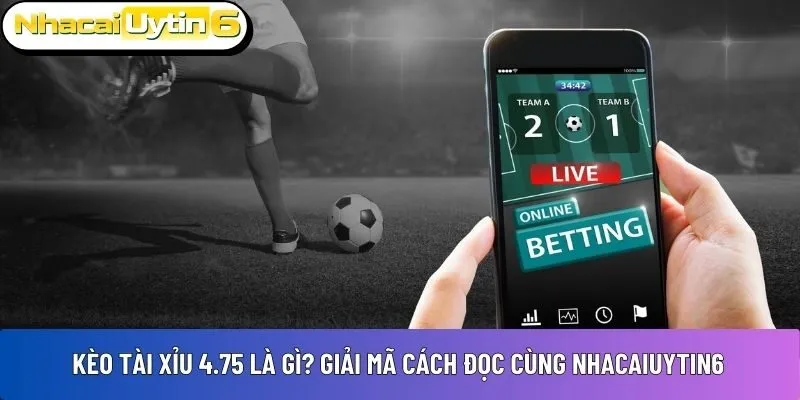 Kèo tài xỉu 4.75