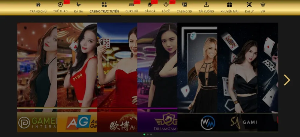 KT88 hợp tác với các nhà cung cấp sảnh casino uy tín