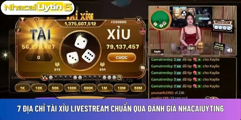 tài xỉu livestream
